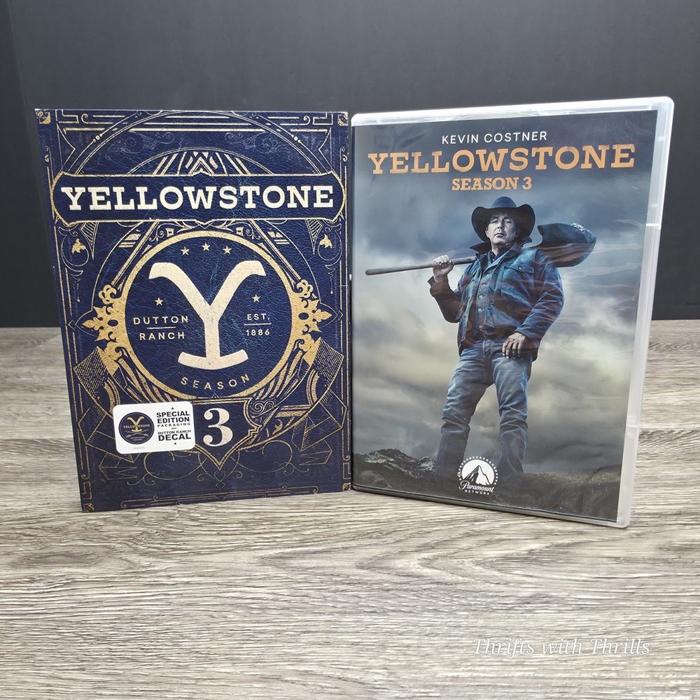 Yellowstone: Season 3 (DVD, 2020) - Picture 6 of 16